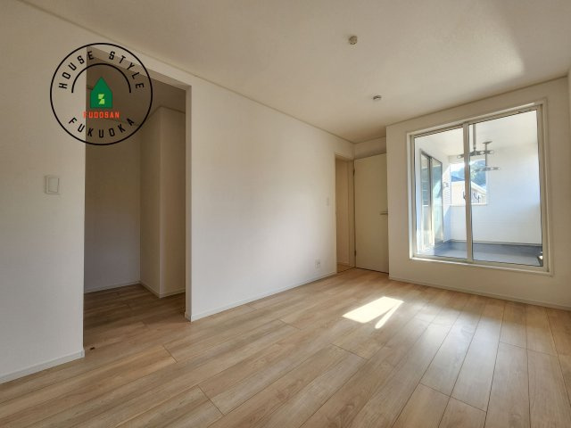 糸島市二丈深江第3-7棟（5号棟）の内観：施工例|主寝室です。