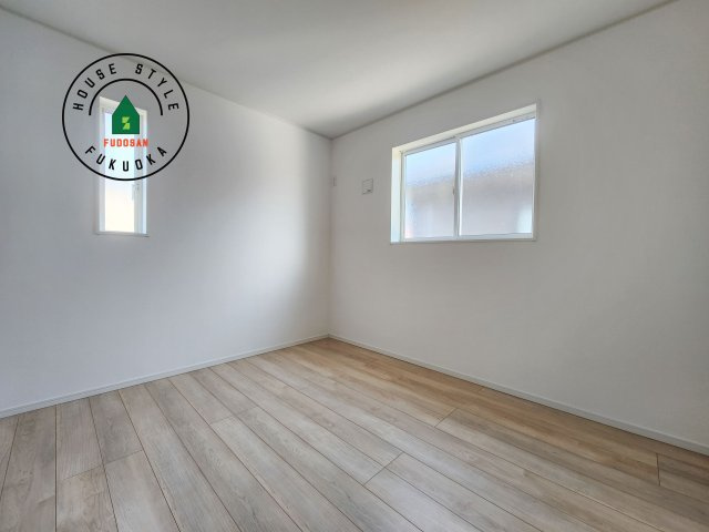 糸島市二丈深江第3-7棟（5号棟）の内観：施工例|各部屋収納を備えており過ごしやすいお家です！