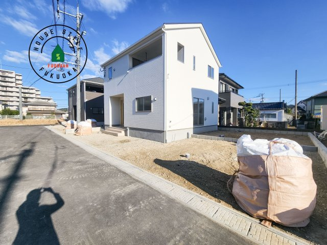 糸島市二丈深江第3-7棟（5号棟）の外観|デザイン性のある外観です。