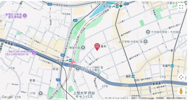 【地図】 | ★仲介手数料無料★ガレリアコルテ六番町（千代田区六番町アドレス）