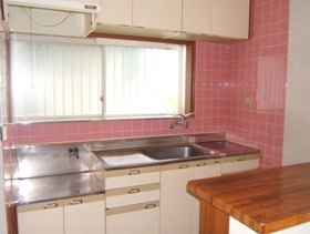 屋敷戸建のキッチン