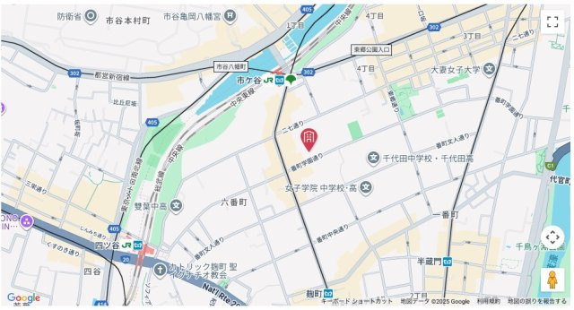 【地図】 | ★仲介手数料半額★パークコート千代田四番町