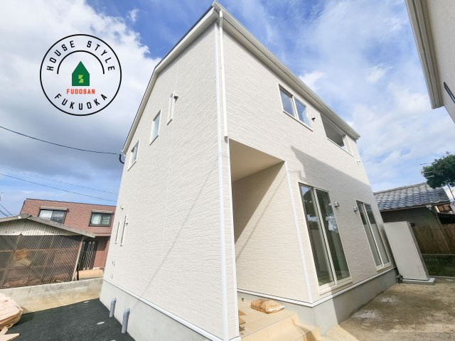 福岡市西区今宿1丁目第4-2棟（1号棟）の外観：施工例|デザイン性のある外観です。