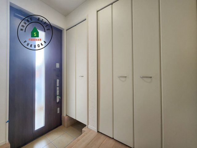 福岡市西区今宿1丁目第4-2棟（1号棟）の内観：施工例|二重ロックでしっかり防犯対策ができます。