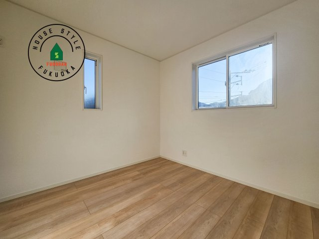 糸島市二丈深江第3-7棟（1号棟）の内観：施工例|元気いっぱいのお子様が活躍するお部屋です。