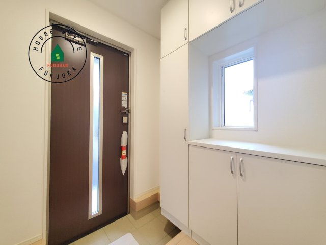 糸島市二丈深江第3-7棟（3号棟）の内観：施工例|二重ロックでしっかり防犯対策ができます。