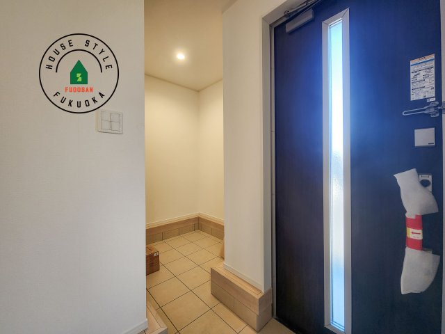 糸島市二丈深江第3-7棟（3号棟）の防犯設備|二重ロックでしっかり防犯対策ができます。