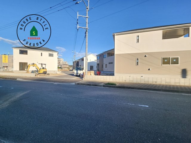 糸島市二丈深江第3-7棟（3号棟）の前面道路含む現地写真|見学の時間などお気軽にお問い合わせ下さい。