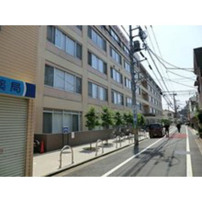 【周辺】 | 江古田ハイツ | 病院「公益財団法人東京都医療保健協会練まで848ｍ」