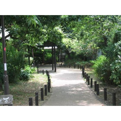 【周辺】 | エスポワールＭ | 公園「鳥山川緑道まで900ｍ」