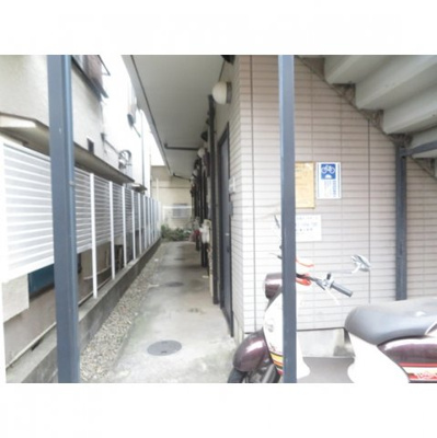 【外観】 | キャップス早稲田 | 共用廊下1