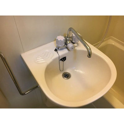 【浴室】 | リーセントパレス神木本町 | 洗面台