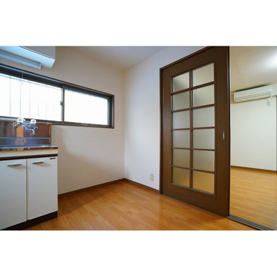 【キッチン】 | ＲＩＫＩパレス | 冷蔵庫置場