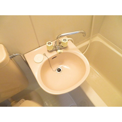 【洗面所】 | グレース蔵前 | 洗面台（ユニットバス内）