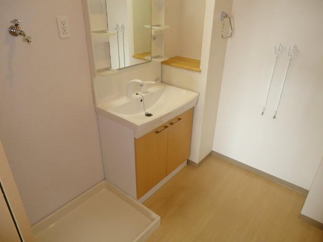 エクセルハイムの洗面所|洗髪洗面化粧台