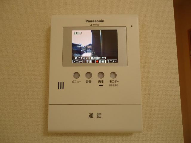 エクセルハイムの内装|カメラ付インターホン