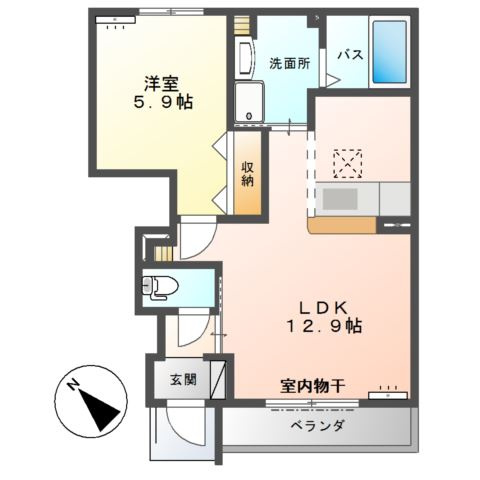 エクセルハイムの間取り