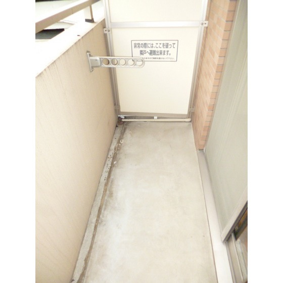 アムス門前仲町　富岡のバルコニー