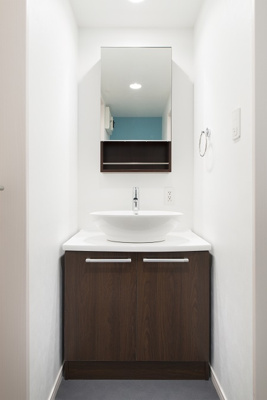 【洗面所】 | ユーマハイツ | デザイン洗面台