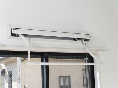 【設備】 | ユーマハイツ | 室内物干し