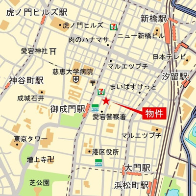 【地図】 | イプセ御成門