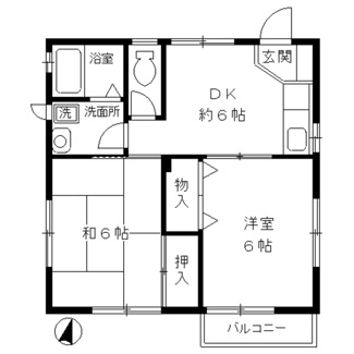 【間取り】 | アムス西小山