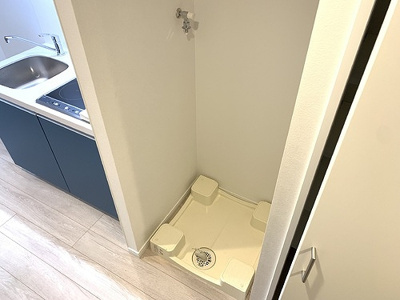 【設備】 | ｐａｔｉｏ阿佐ヶ谷 | 室内洗濯機置場　※2022年12月撮影