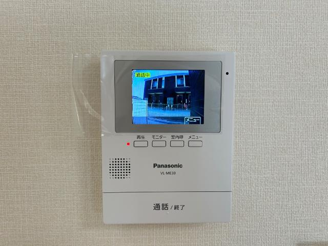 ルビアベルデの内装|カメラ付インターホン