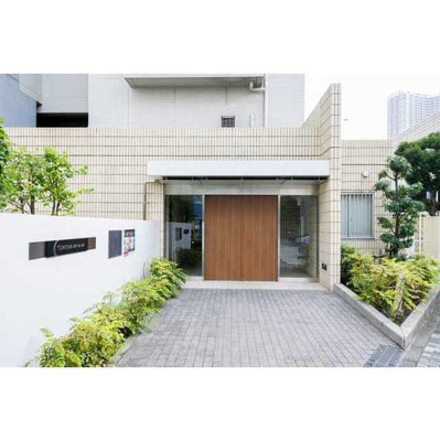 【エントランス】コンフォリア芝浦バウハウス