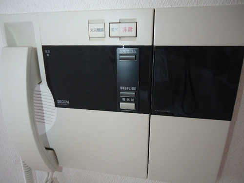 クオリア恵比寿イーストのその他|ＴＶモニター付きインターホン　※2016年7月撮影