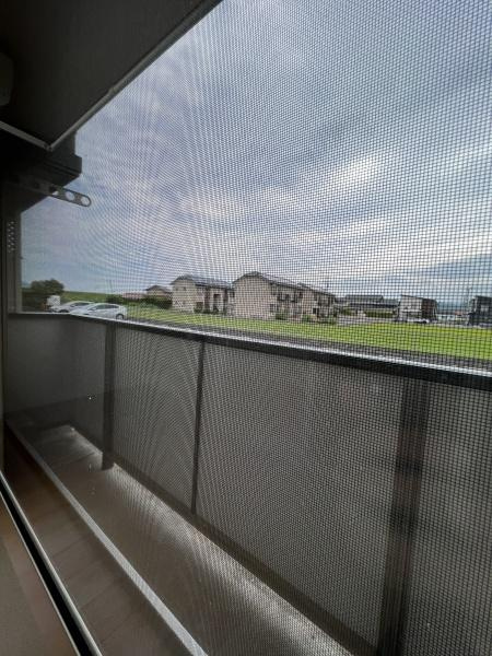 ブランドール　ユー　B 棟のバルコニー