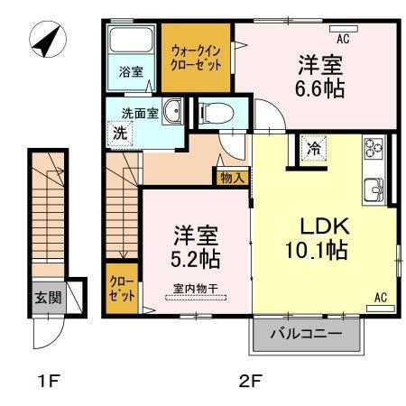 グランシャリオの間取り
