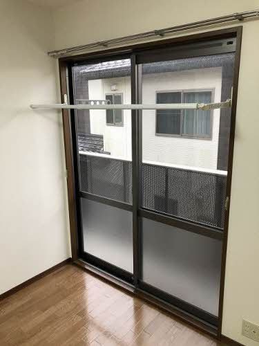 メゾン築山　B棟のバルコニー