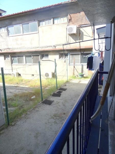 ジーノ大正のバルコニー|★洗濯物干せます★