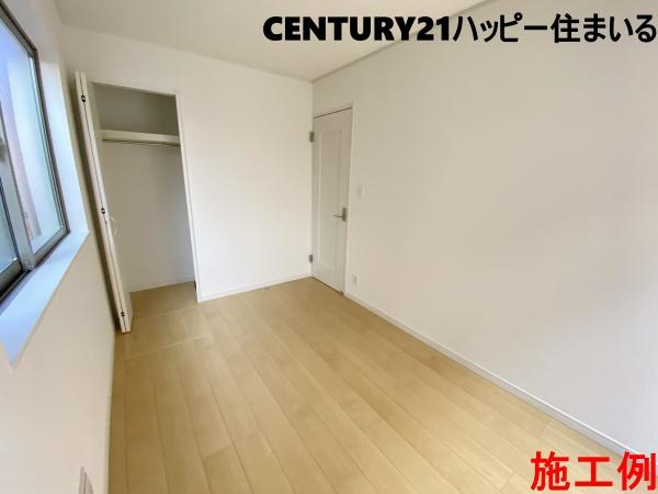 岡崎市福岡町3期　全3棟・C号棟の洋室|施工例