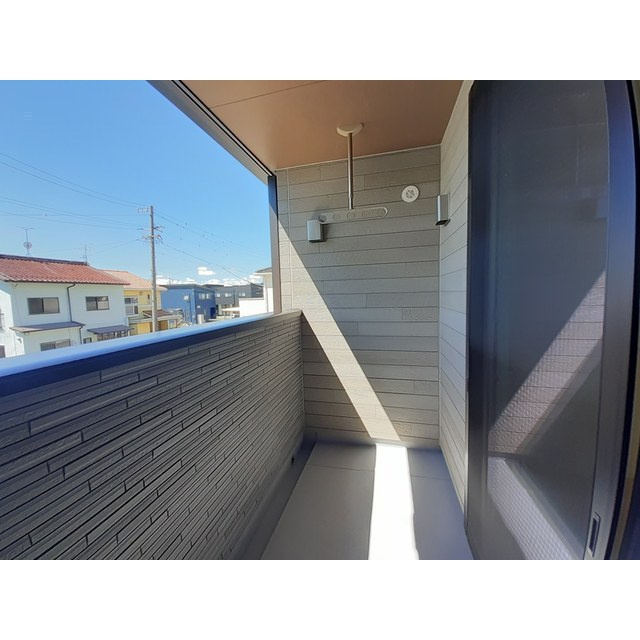 カーサソレアーダのバルコニー