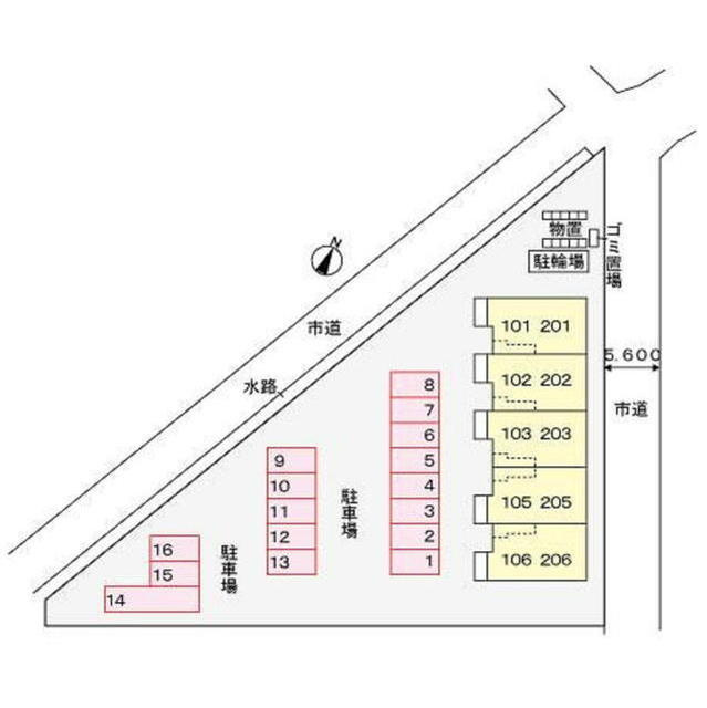 コンフォート北鶉の外観
