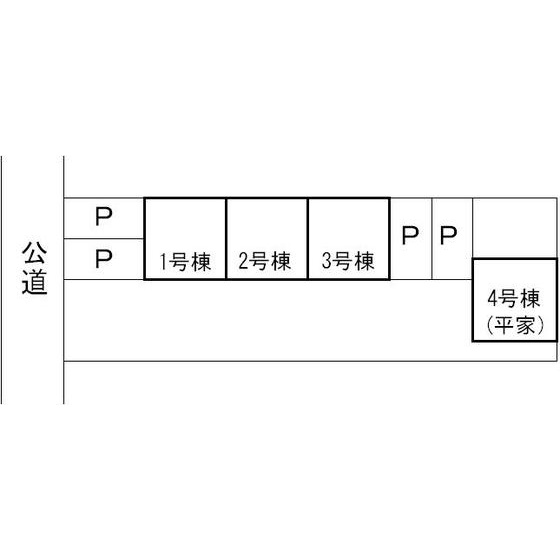 羽島正木町曲利貸家の外観