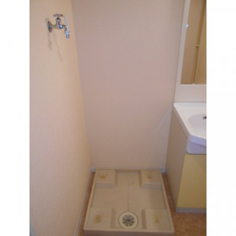 Castle Hills 柳ヶ瀬の内装|洗濯機置場