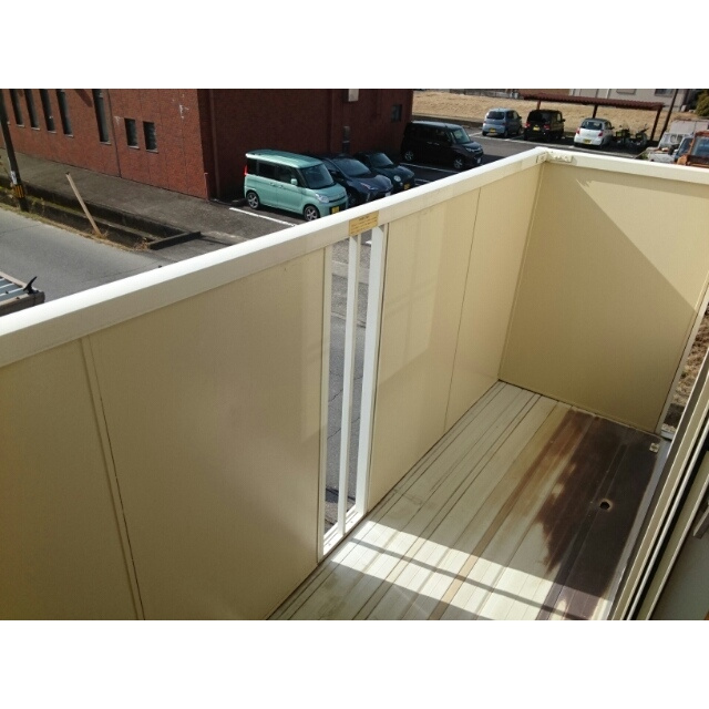 ヴィラ・アルトピアーノのバルコニー