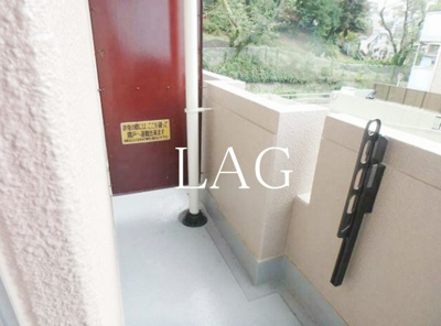 【バルコニー】 | 第二若木コーポ | バルコニーです。