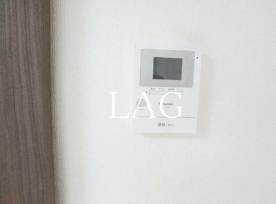 【セキュリティ】 | 第二若木コーポ | モニター付きインターフォンです。