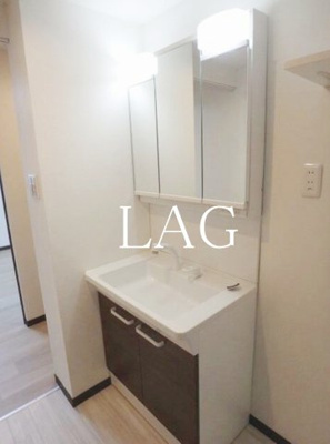 【洗面所】 | 第二若木コーポ | 洗面台です。