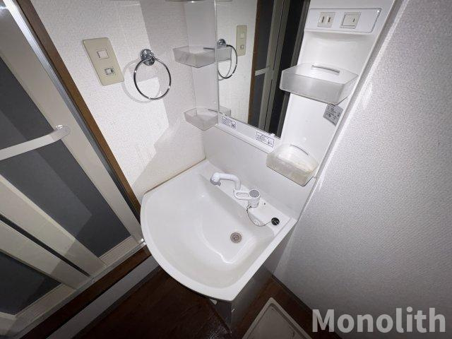 ヴィラプレールの洗面所