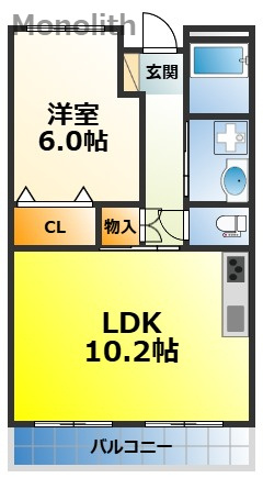 ヴィラプレールの間取り