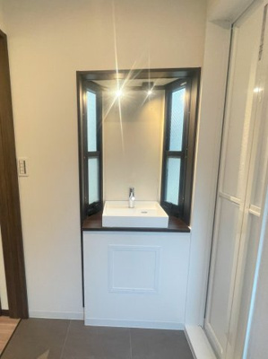 【洗面所】 | 川崎市多摩区堰三丁目戸建 | 洗面所です