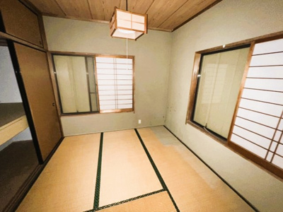 【和室】 | 神奈川県横須賀市阿部倉 中古戸建 2棟バルク売り | 落ち着いた雰囲気の和室付きです