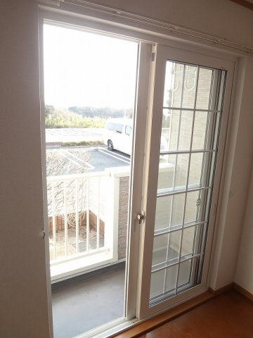 サンリット大津のバルコニー