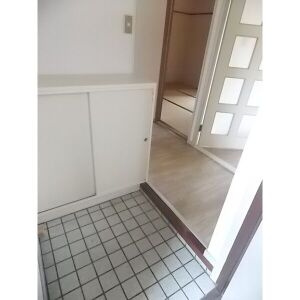 セゾンきさらぎの玄関