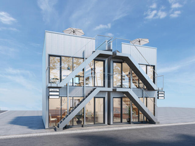 【外観パース】 | マガザン茗荷谷